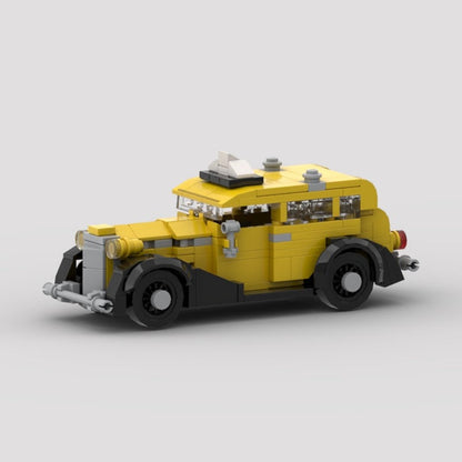 1936 Vintage Airstream Cab MOC Building Kit | Classic Vehicle Model - 3