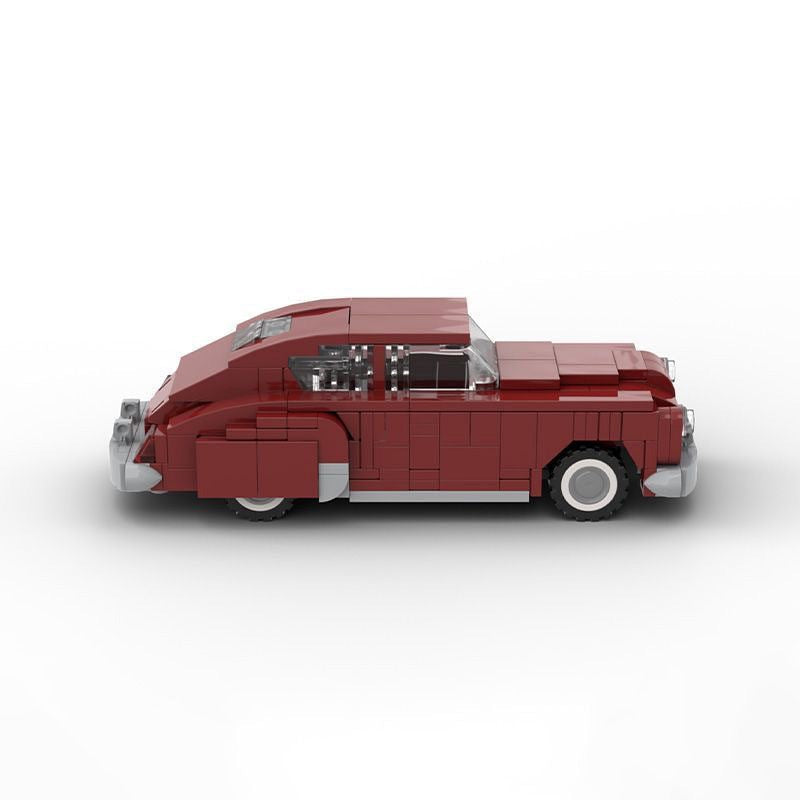 1949 Futuramic Sedan MOC Building Kit | Classic Vintage Vehicle Model - 3