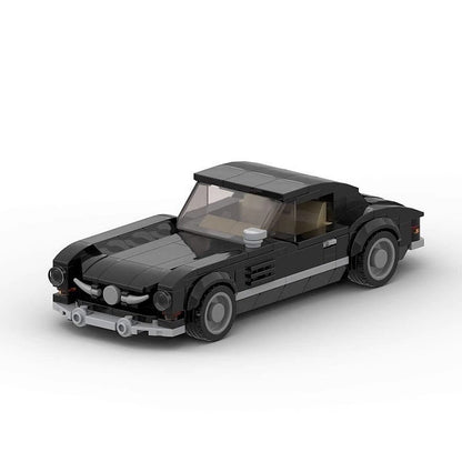 1950s Gullwing Coupe Retro Sports Car MOC Building Kit - 1
