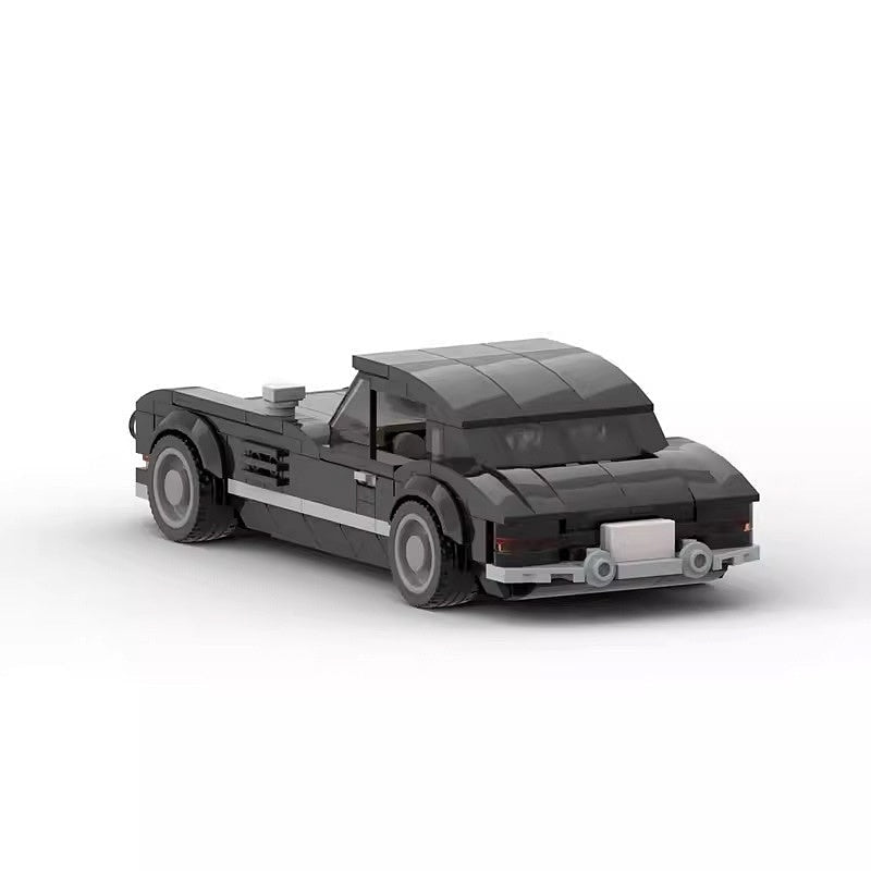 1950s Gullwing Coupe Retro Sports Car MOC Building Kit - 3