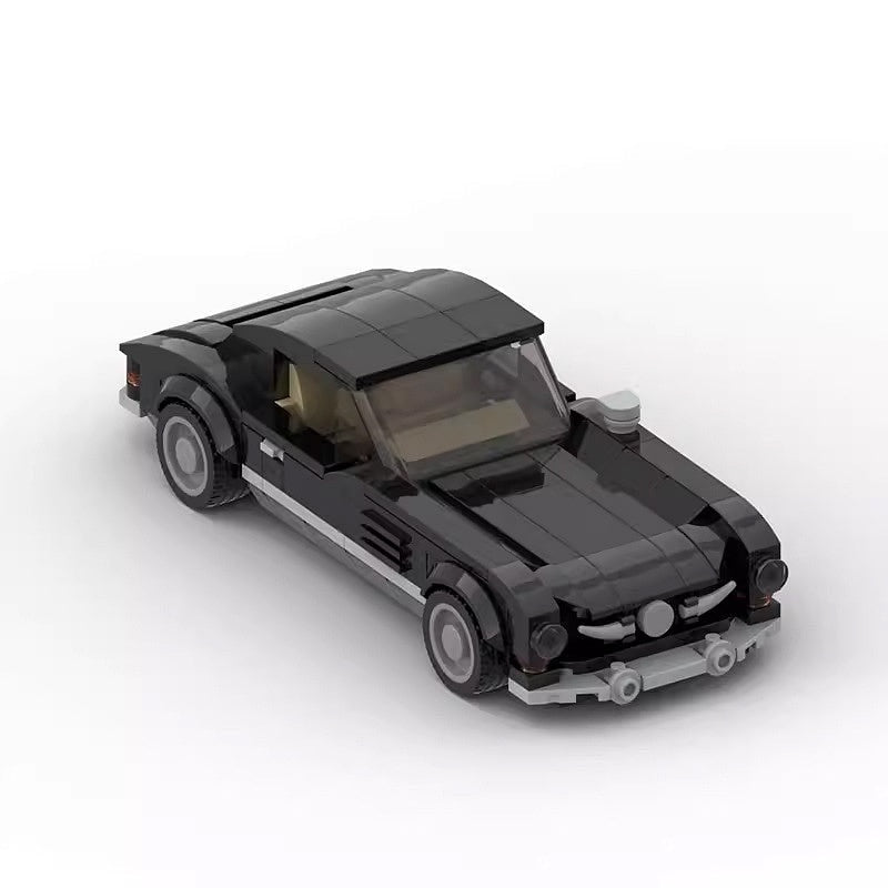 1950s Gullwing Coupe Retro Sports Car MOC Building Kit - 4