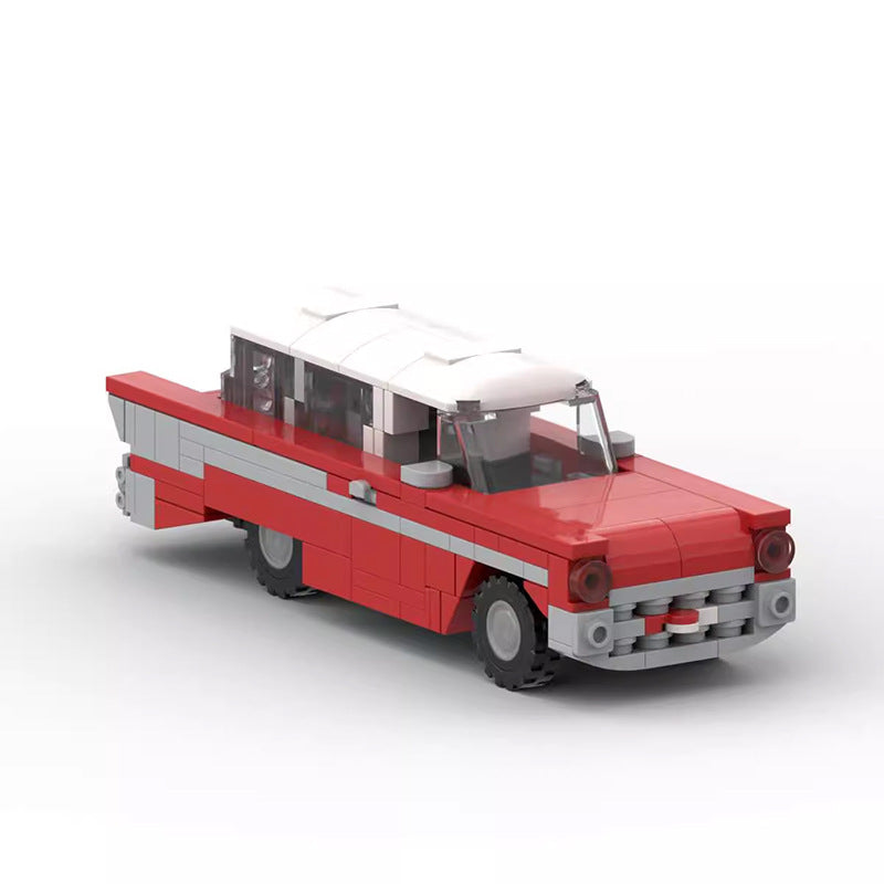 1957 chevrolet nomad building set | moc-83031 - 4