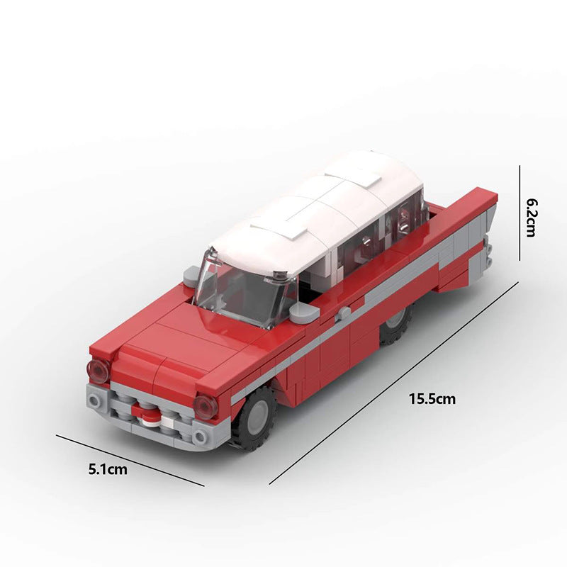 1957 chevrolet nomad building set | moc-83031 - 7