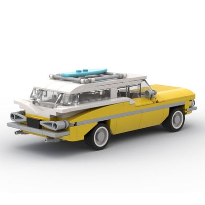 1959 Retro Vintage Nomad Wagon MOC Building Kit | Classic Vehicle Model - 2