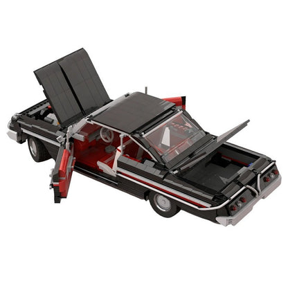 1961 Vintage SS Muscle Car Building Kit| LEGO-Compatible MOC - 4
