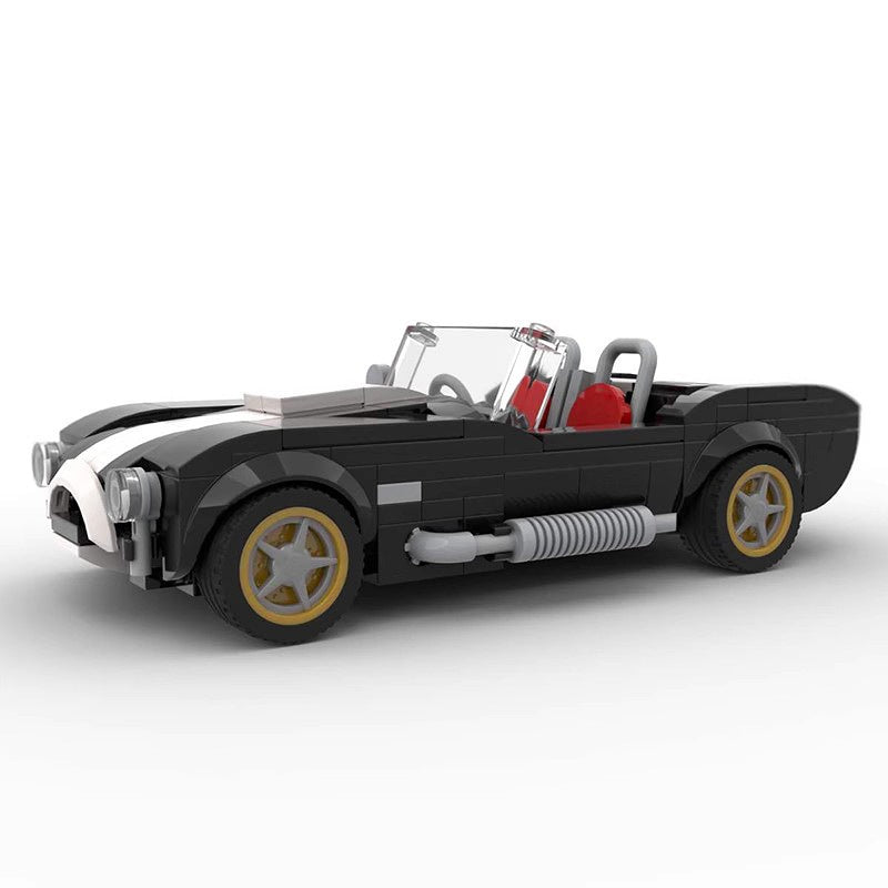 1962 Classic V8 Roadster Building Kit | LEGO-Compatible MOC - 1