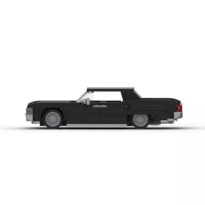 1965 American Luxury Sedan Building Kit | LEGO-Compatible MOC - 4
