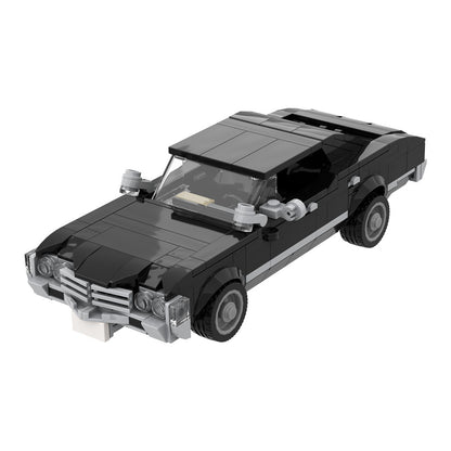 1967 chevrolet impala car building set |supernatural | moc-59771 - 3