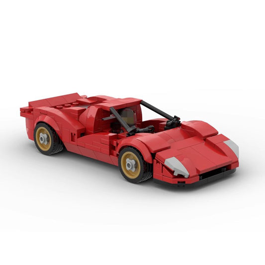 1967 ferrari 330 p4 building set | moc-35658 - 1