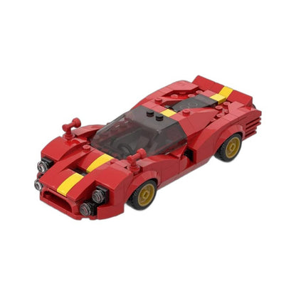 1967 Italian V12 Endurance Race Car Building Kit | LEGO-Compatible MOC - 5