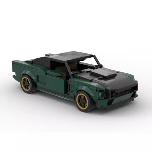 1968 ford mustang fastback building set | moc-31775 - 1