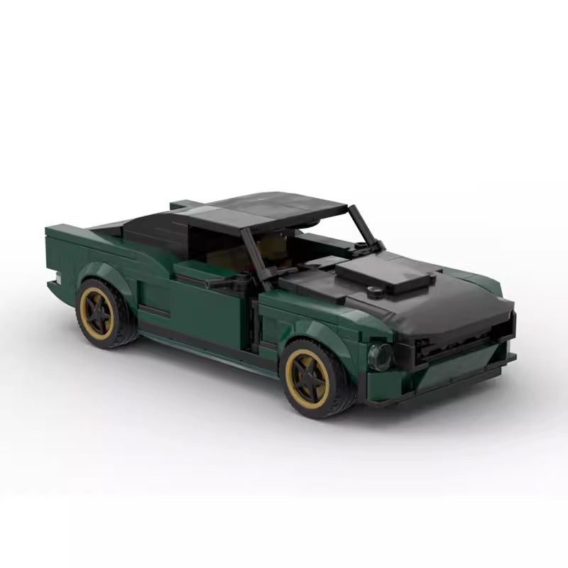 1968 ford mustang fastback building set | moc-31775 - 3