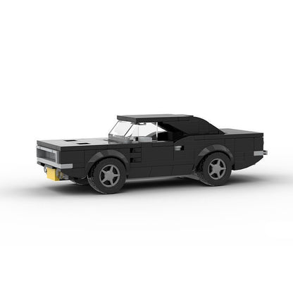 1968 Vintage 6 Wide Muscle Car Building Kit | LEGO-Compatible MOC - 4