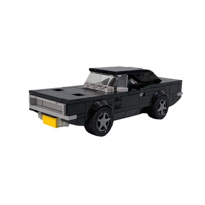 1968 Vintage 6 Wide Muscle Car Building Kit | LEGO-Compatible MOC - 5