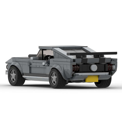 1969 Boss 302 Classic Muscle Car Building Kit | LEGO-Compatible MOC - 2