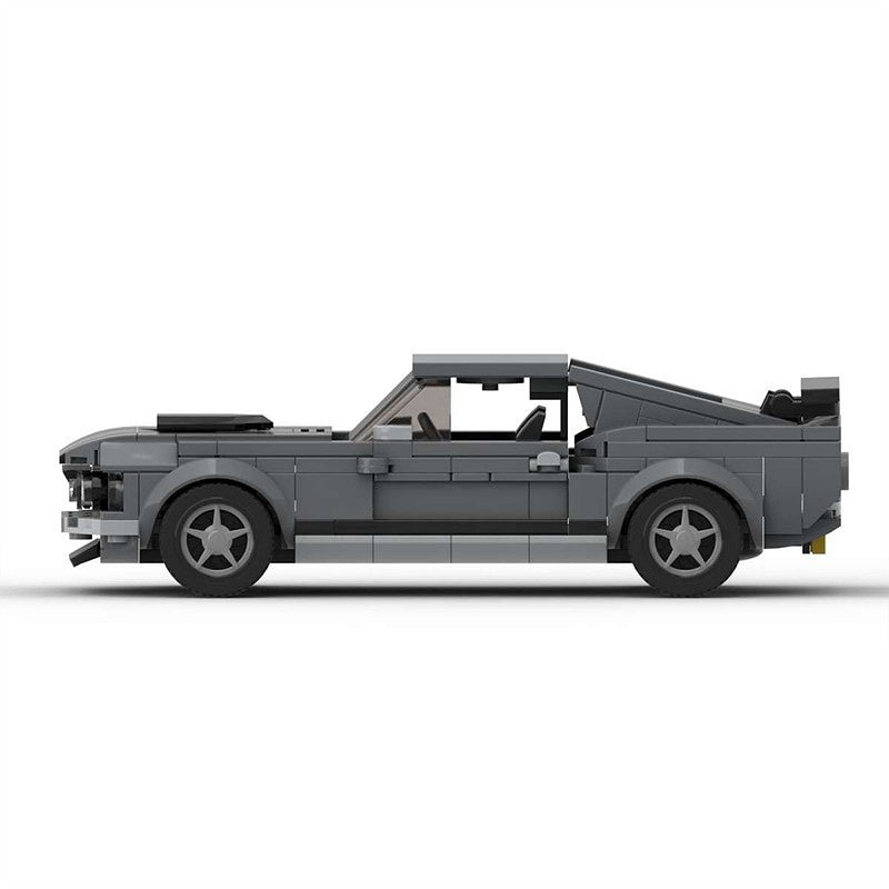1969 Boss 302 Classic Muscle Car Building Kit | LEGO-Compatible MOC - 4