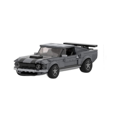 1969 Boss 302 Classic Muscle Car Building Kit | LEGO-Compatible MOC - 5