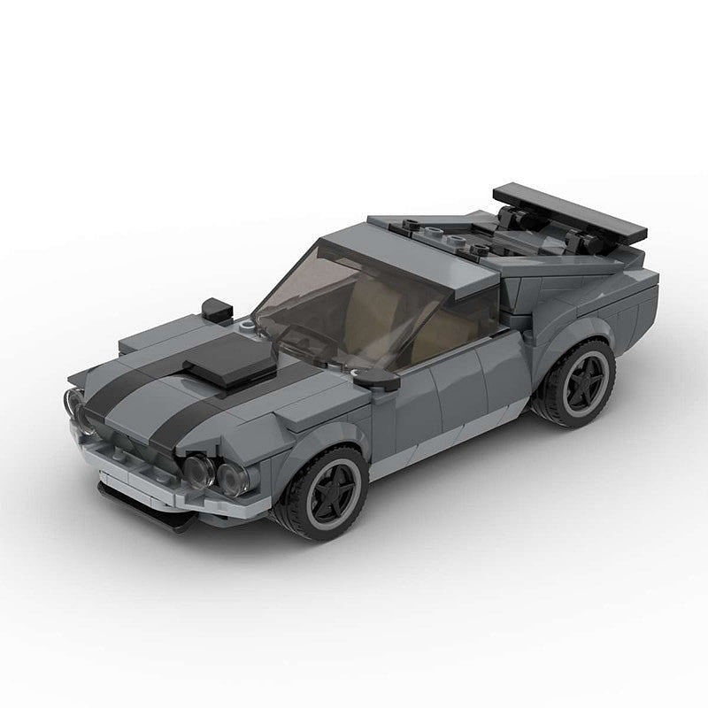 1969 Boss 302 Classic Muscle Car MOC Building Kit | Vehicle Model - 1