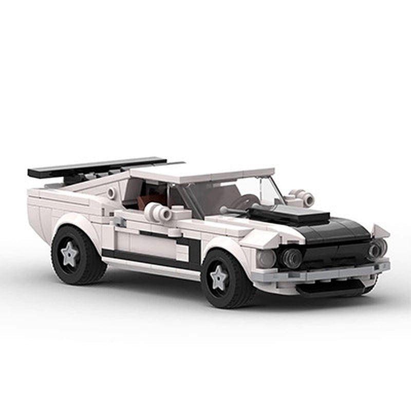 1969 Boss 302 Classic Muscle Car MOC Building Kit | Vehicle Model - 11