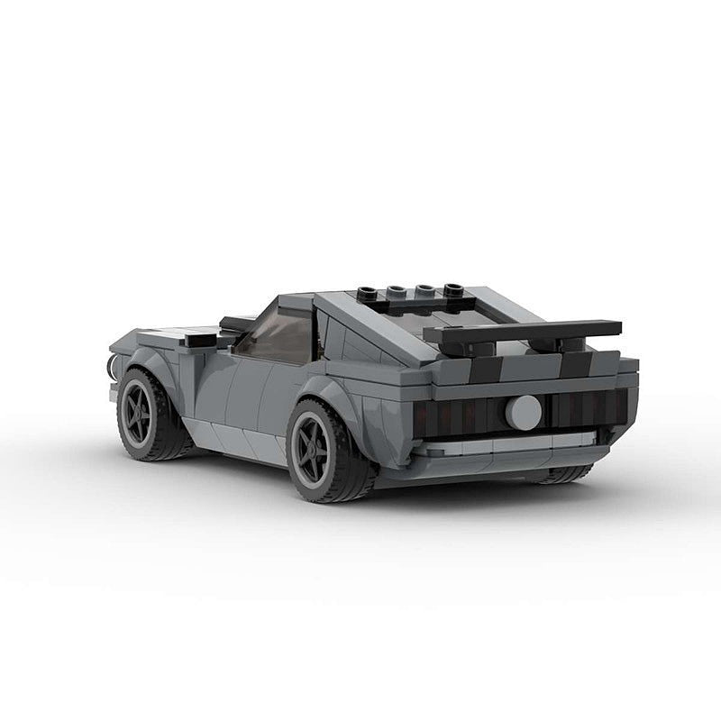 1969 Boss 302 Classic Muscle Car MOC Building Kit | Vehicle Model - 2