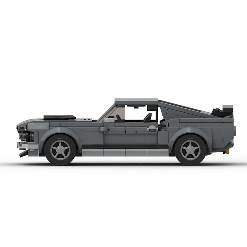 1969 Boss 302 Classic Muscle Car MOC Building Kit | Vehicle Model - 7