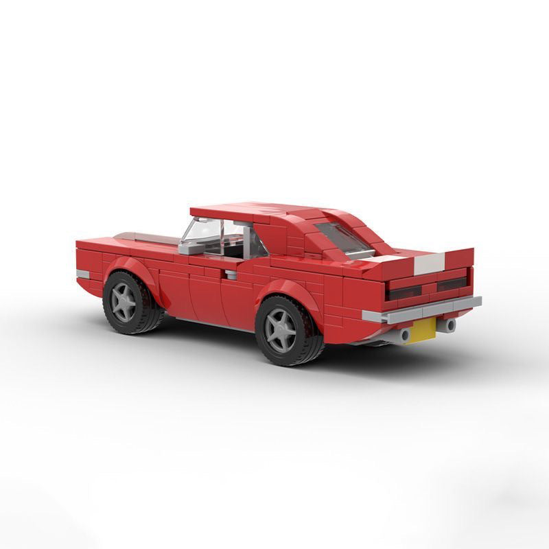 1969 chevrolet camaro building set -red | moc-40954 - 2