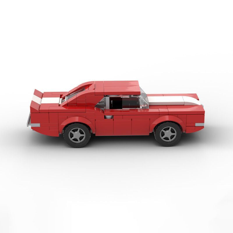 1969 chevrolet camaro building set -red | moc-40954 - 3