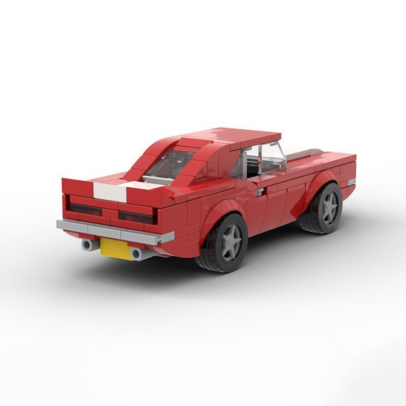 1969 chevrolet camaro building set -red | moc-40954 - 4