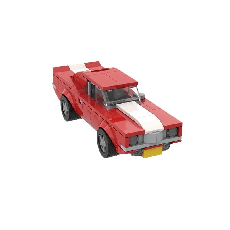 1969 chevrolet camaro building set -red | moc-40954 - 5