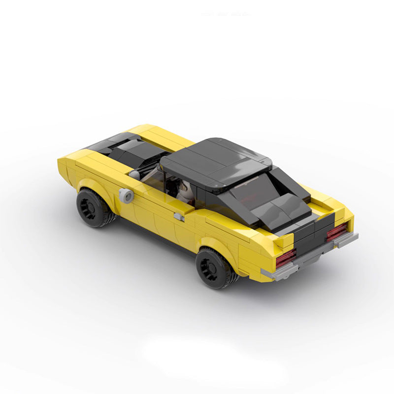 1969 Classic Muscle Car Building Kit | LEGO-Compatible MOC - 3