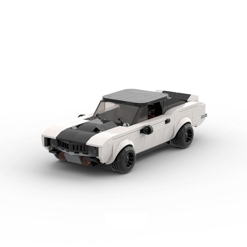 1969 Classic Muscle Car Building Kit | LEGO-Compatible MOC - 7