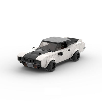 1969 Classic Muscle Car Building Kit | LEGO-Compatible MOC - 7