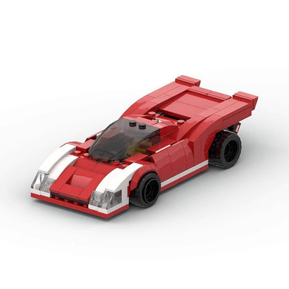 1970s Endurance Racing Prototype Building Kit | 8-Wide LEGO-Compatible MOC - 4