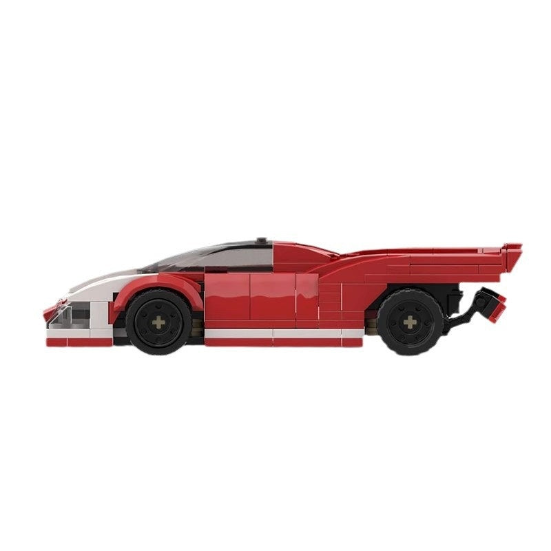 1970s Endurance Racing Prototype Building Kit | 8-Wide LEGO-Compatible MOC - 5