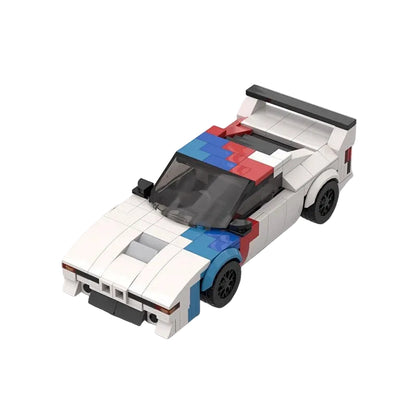 1970s M1 Wedge Supercar Building Kit | LEGO-Compatible MOC - 1