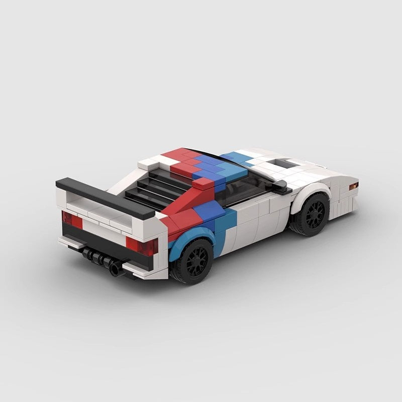 1970s M1 Wedge Supercar Building Kit | LEGO-Compatible MOC - 3