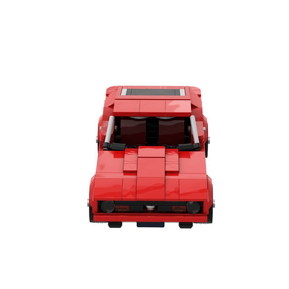 1970s Muscle Fastback Chase Car Building Kit | LEGO-Compatible MOC - 3