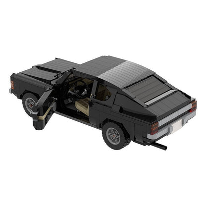 1972 Vintage GT Coupe MOC Building Kit | Classic Sports Car Model - 6