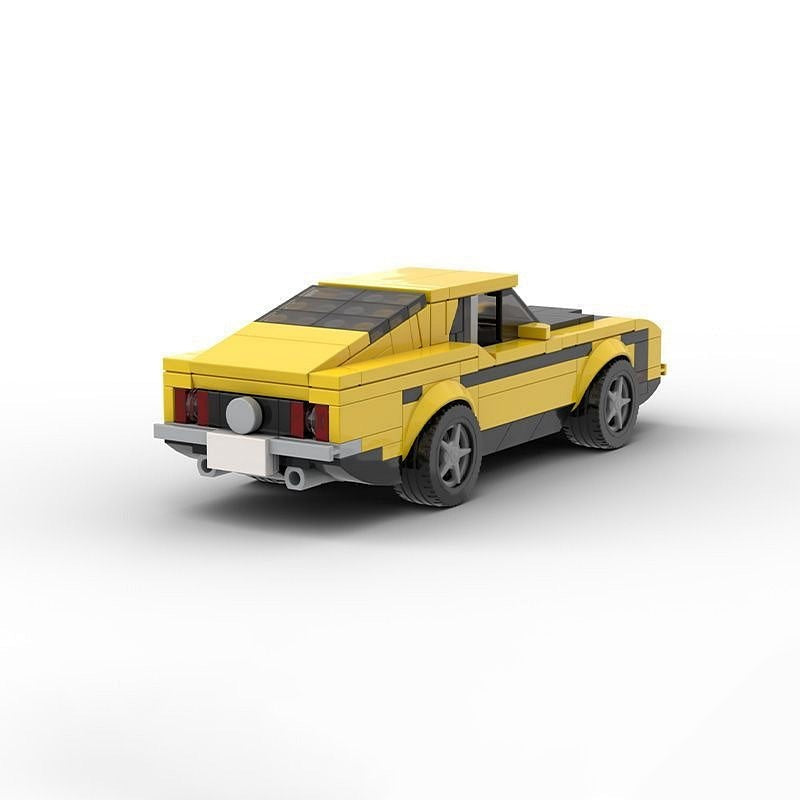 1973 Classic Fastback Muscle Car MOC Building Kit | Vintage Vehicle Model - 2