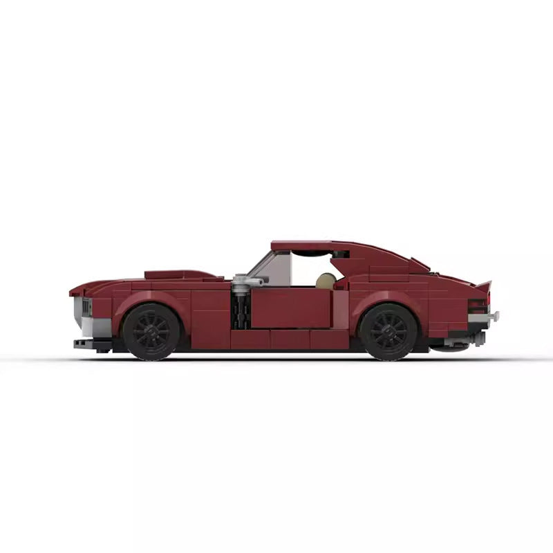 1973 Pontiac Firebird Building Kit | LEGO-Compatible MOC - 3