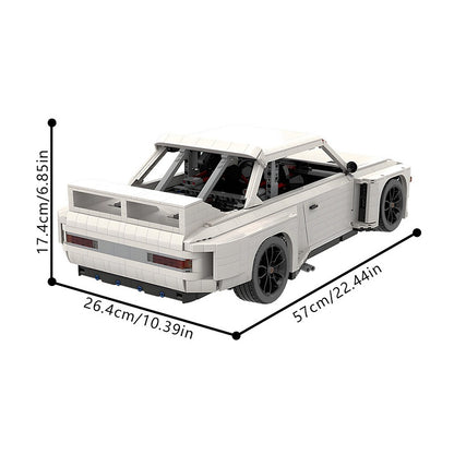 1975 Retro IMSA CSL Racing Car Building Kit | 1:8 | LEGO-Compatible MOC - 4
