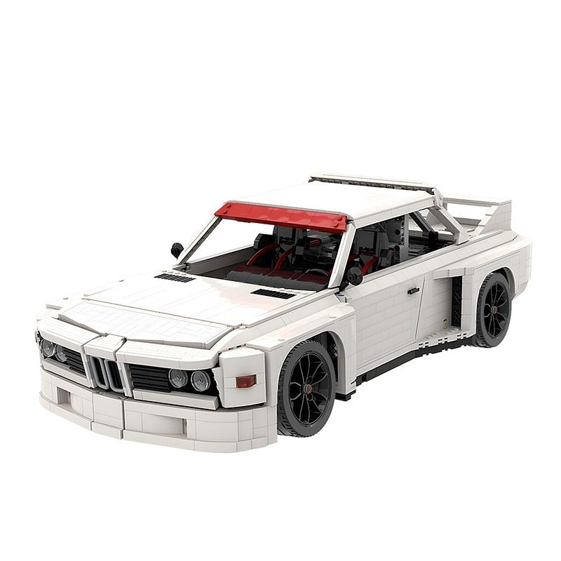 1975 Retro IMSA CSL Racing MOC Building Kit | 1:8 Scale Vehicle - 1