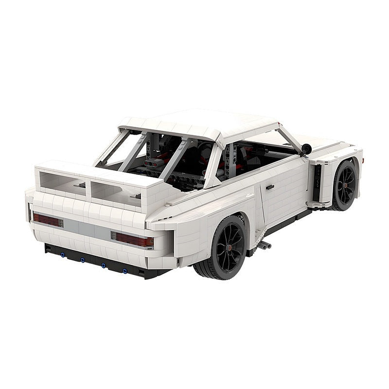 1975 Retro IMSA CSL Racing MOC Building Kit | 1:8 Scale Vehicle - 2