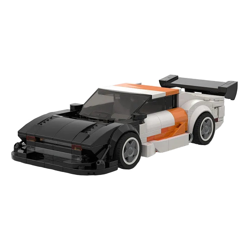 1976 V8 Custom Time Attack Sports Car MOC Building Kit - 1