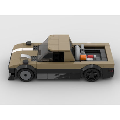 1978 Datsun 620 Drift Truck Building Kit | MOC-176731 - 3