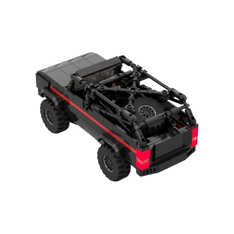 1979 Retro 4x4 Off-Road Vehicle MOC Building Kit | Classic Adventure Model - 2