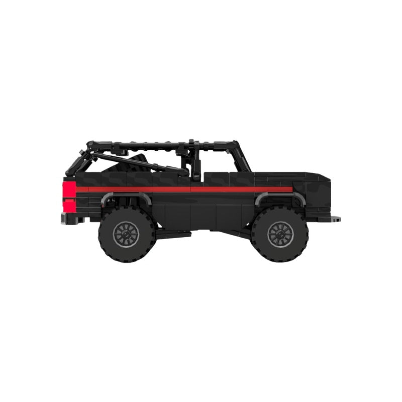 1979 Retro 4x4 Off-Road Vehicle MOC Building Kit | Classic Adventure Model - 3