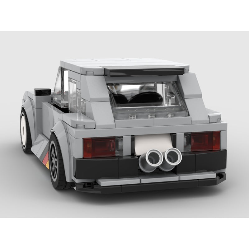 1981 German Turbo Hot Hatch Custom MOC Building Kit - 2