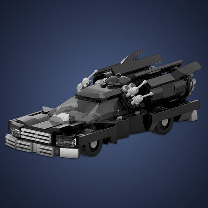 1986 Retro Rocket Chase Sedan MOC Building Kit - 2
