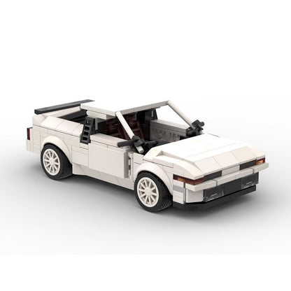 1988 Retro Japanese Coupe Sedan Building Kit | LEGO-Compatible MOC - 3